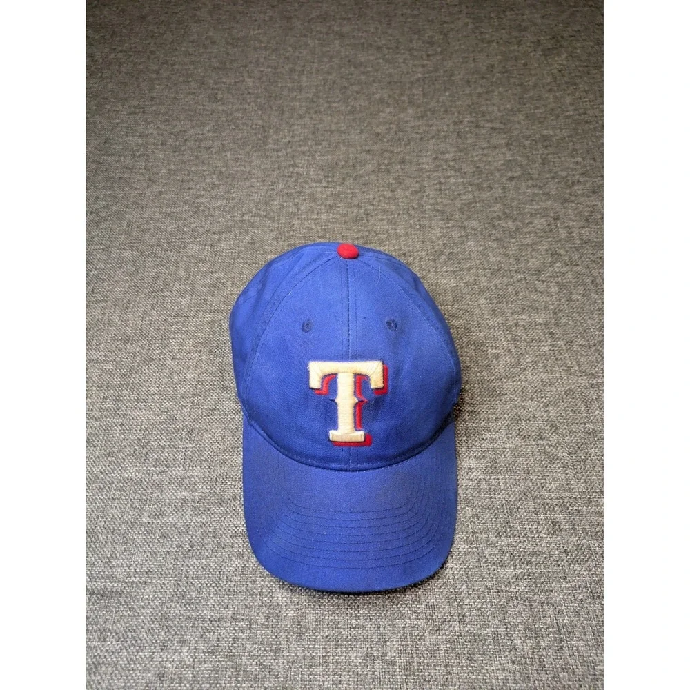 Texas Rangers Team MLB OC Sports Youth Strapback Hat Blue Baseball Sports Cap